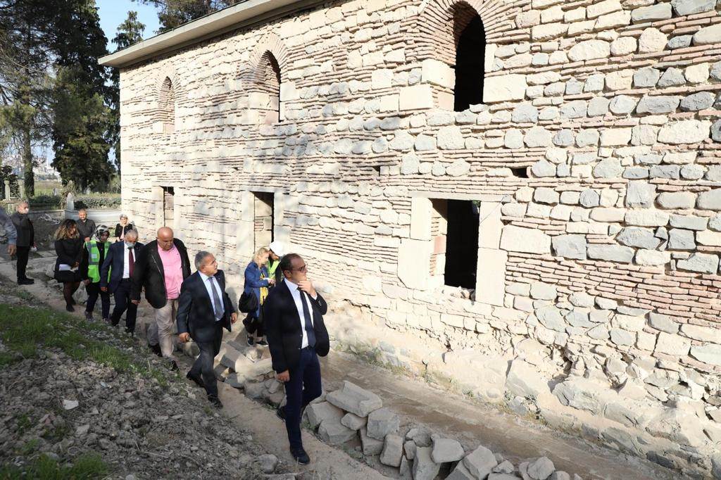 Tarihi Eskipazar Camii’nde Restorasyon Çalışmaları Başladı cami4