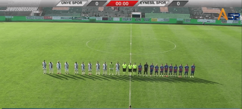 Orduspor 1967 Deplasmanda Mağlup Oldu UNYE 1957