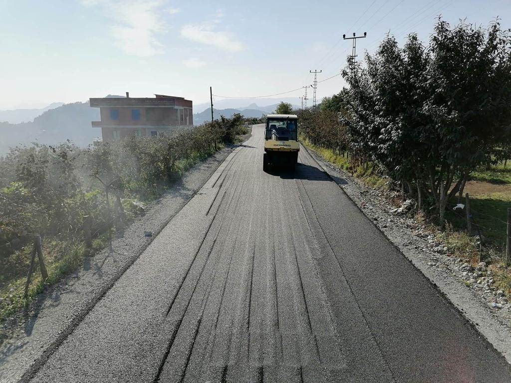 Başkan Güler Yol Yatırımlarını Değerlendirdi asfalt 1