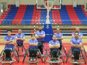 Türkiye Tekerlekli Sandalye Basketbol 1. Ligi’nde mücadele eden Ordu Büyükşehir