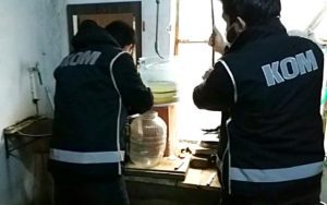İl Emniyet Müdürlüğü Kaçakçılık ve Organize Suçlarla Mücadele Şubesi ekipleri,