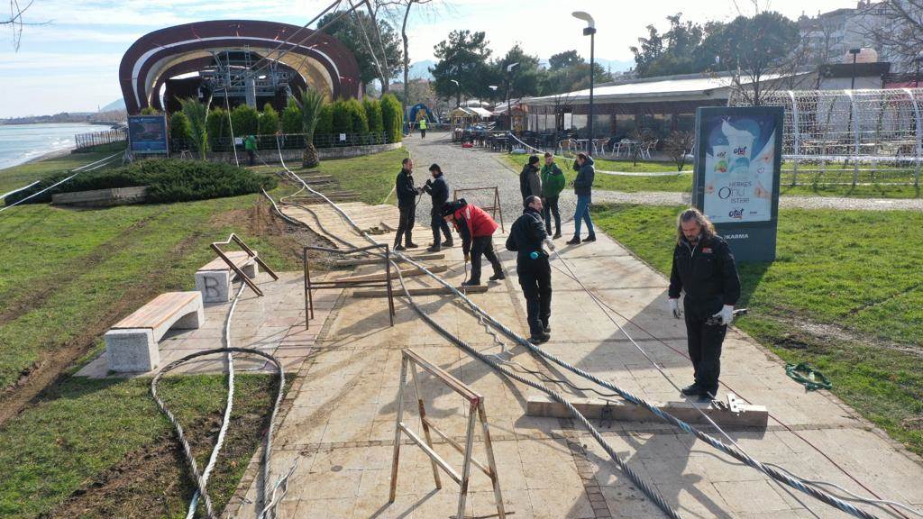Teleferik Hattında Çalışmalar Devam Ediyor TELEFERIKTE CALISMALAR DEVAM EDIYOR 4