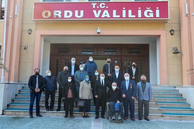 Şehit Aileleri ve Gazilerden; Tuncay Valimiz Bizlerin Evladıdır Türkiye Harp