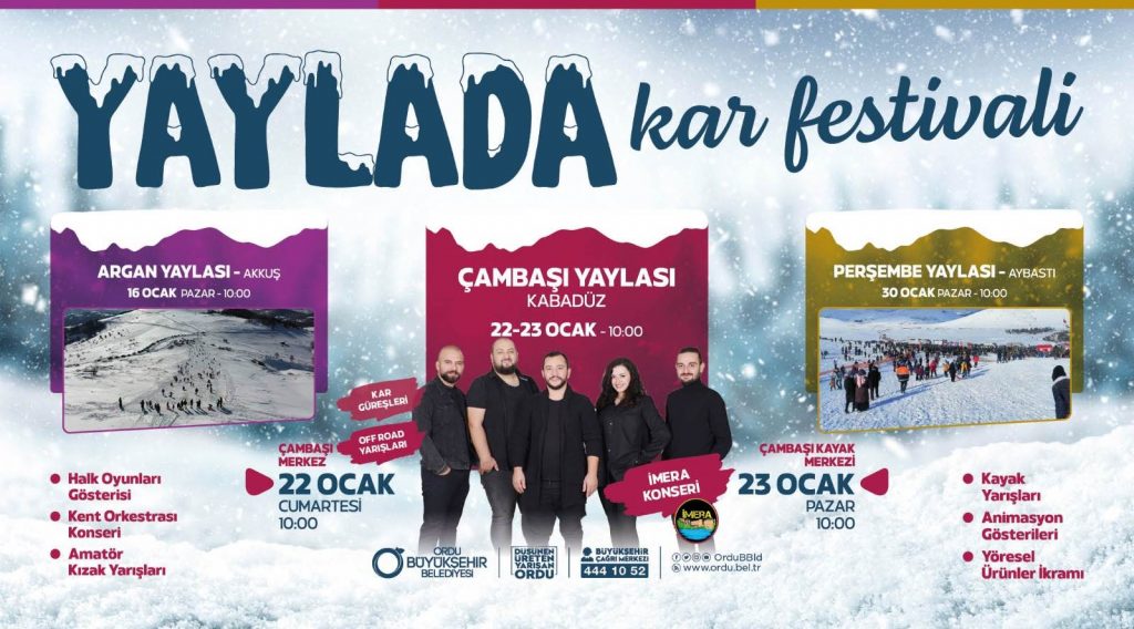 YAYLADA KAR FESTİVALLERİNİN TAKVİMİ BELİRLENDİ kar4 1
