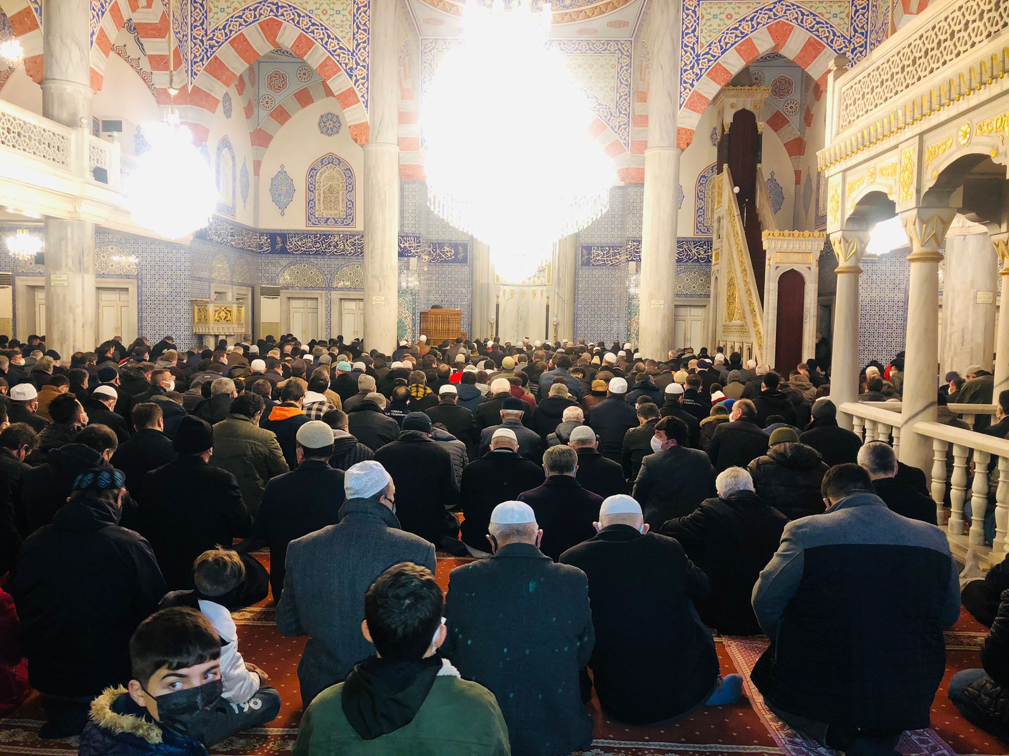 "Ailece Camide, Milletçe Duadayız" sabah namazı buluşması, Ünye Merkez ve