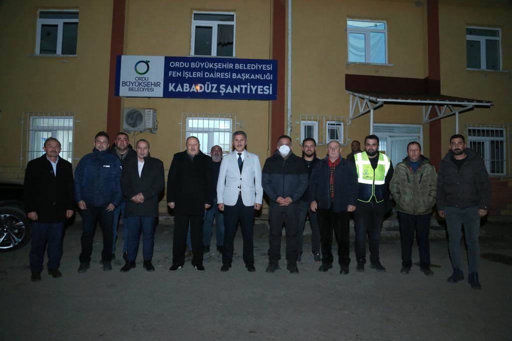Ordu Büyükşehir Belediyesi, kenti etkisi altına alması beklenen kar yağışına