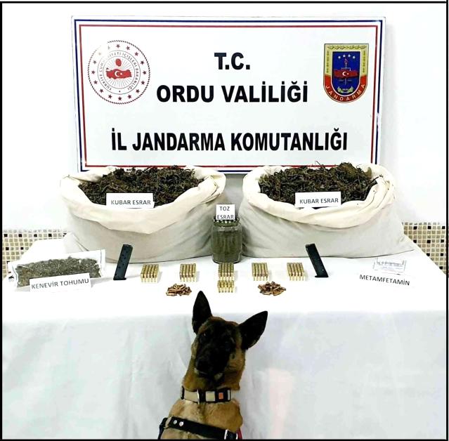 ORDU'DA UYUŞTURUCU İLE MÜCADELE OPERASYONU ESRAR
