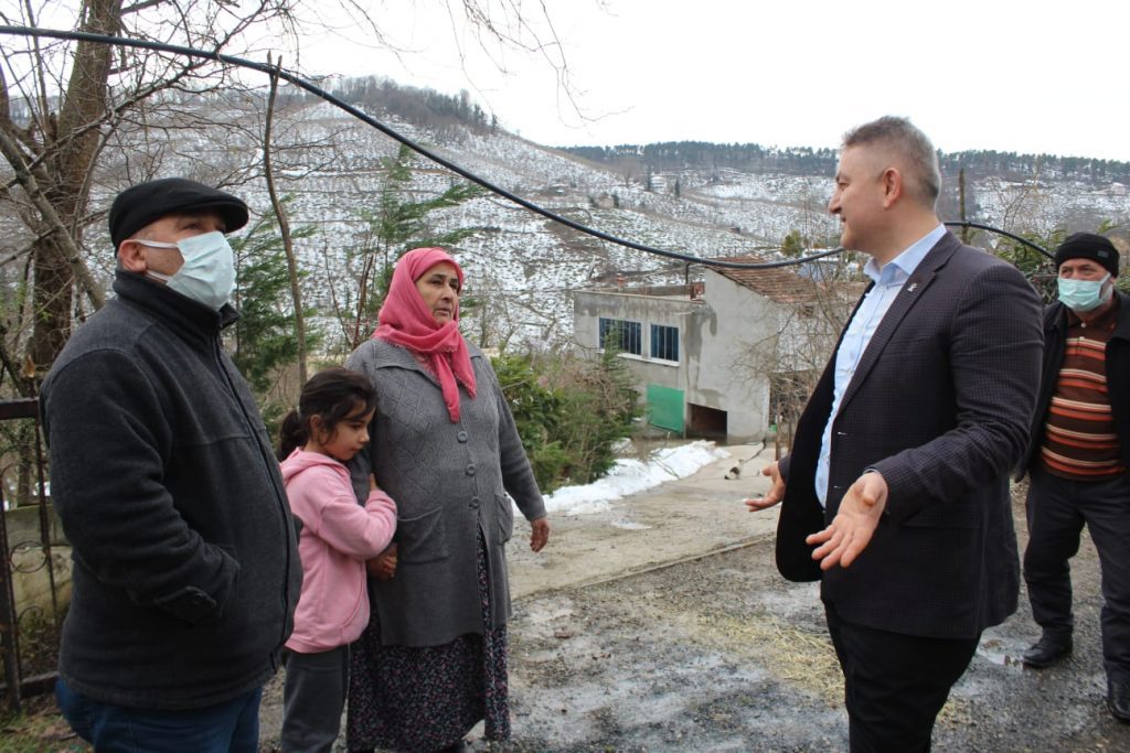 HEYELAN BÖLGESİNE AK PARTİ ÜNYE İLÇE TEŞKİLATI ZİYARETİ ILCE2