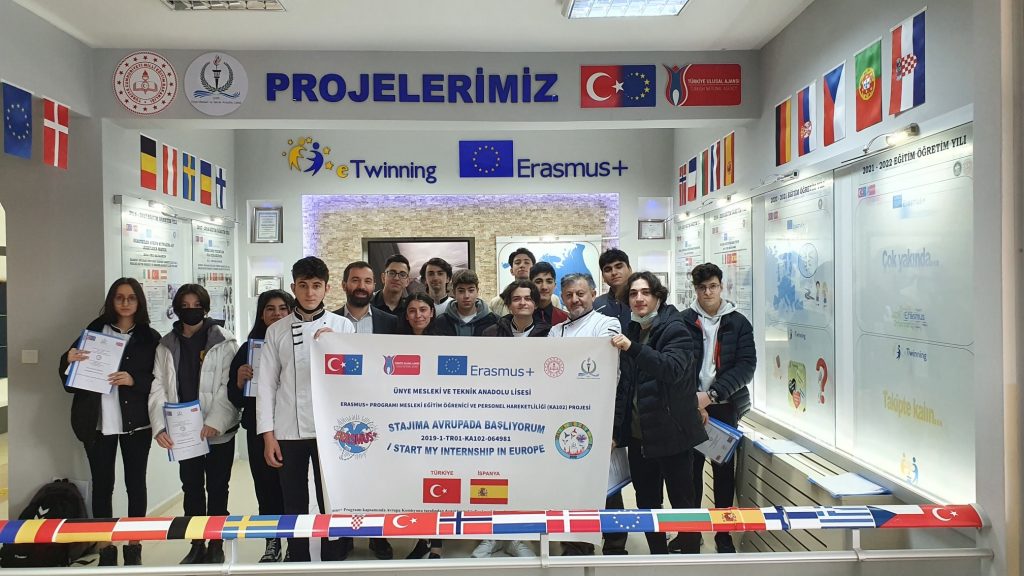 PROJE KAPSAMINDA ÖĞRENCİLER İSPANYA'YA GİDİYOR PROJE1