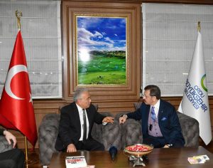 Çeşitli temaslarda bulunmak üzere Ordu’ya gelen Türkiye Odalar ve Borsalar