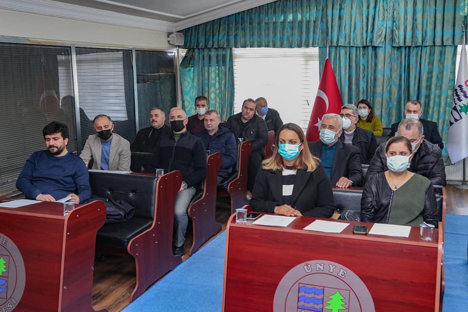 ÜNYE BELEDİYE MECLİSİ TOPLANDI meclis subat toplantisi 5