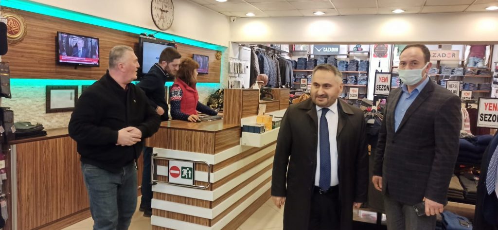 ÜNYE İLÇE MÜFTÜSÜ OKUŞ ESNAF ZİYARETİNDE muftu1 1