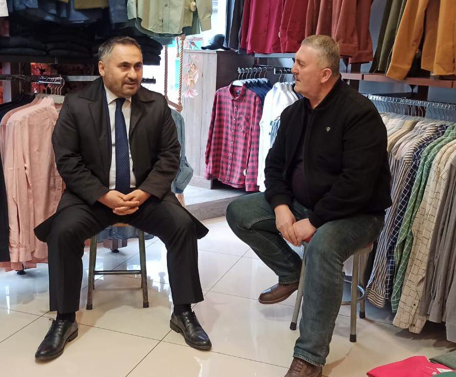 ÜNYE İLÇE MÜFTÜSÜ OKUŞ ESNAF ZİYARETİNDE muftu3 1