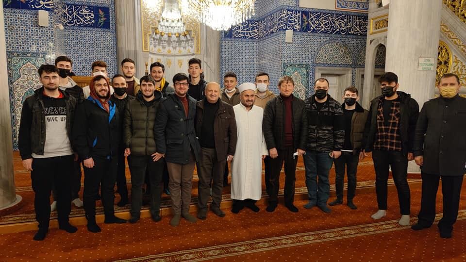 Merkez Büyük Camide Miraç Kandili sabahı buluşması yapıldı