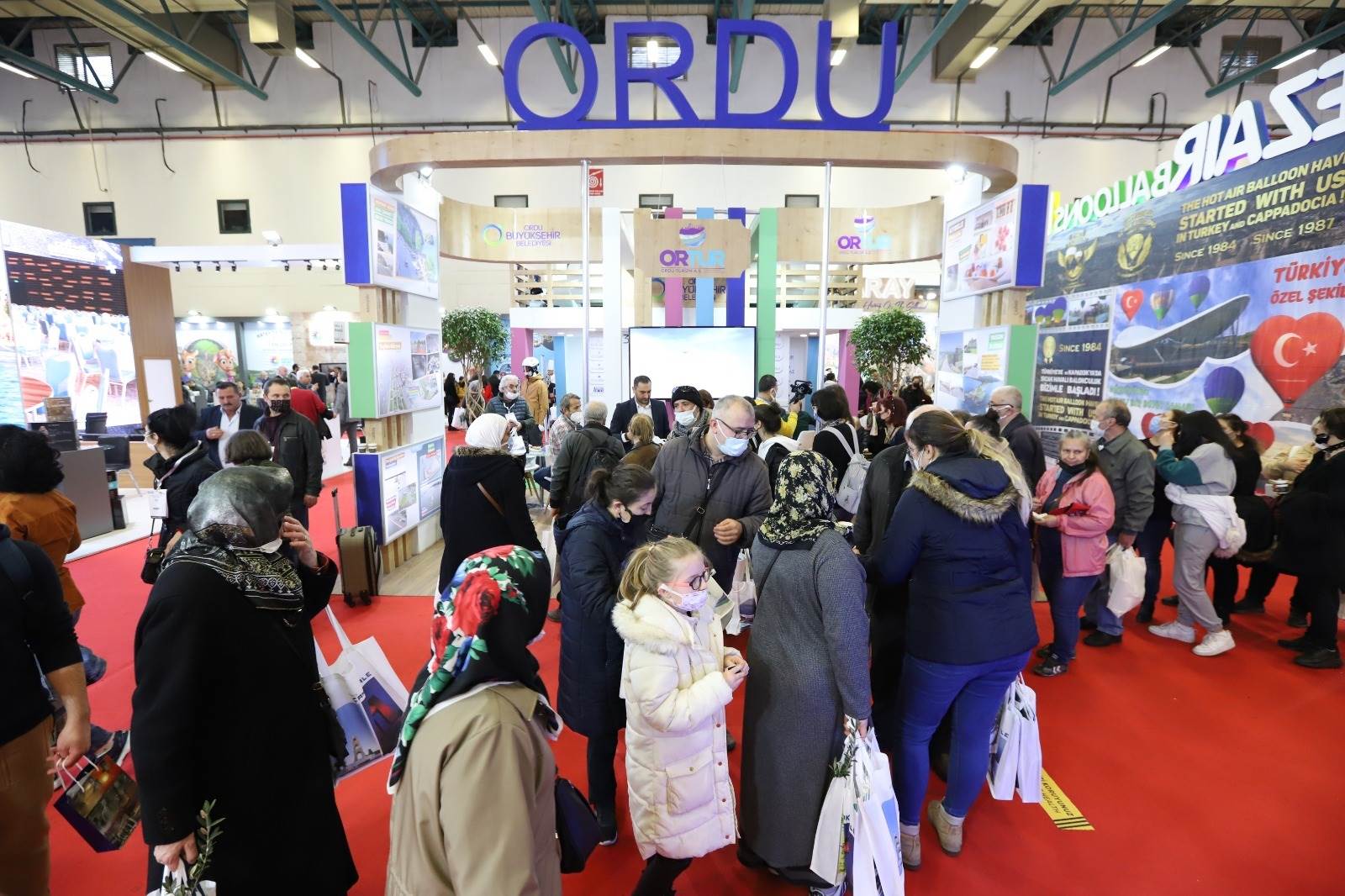 Bu yıl 25’incisi düzenlenen Doğu Akdeniz Uluslararası Turizm ve Seyahat Fuarı’nda