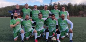 Türkiye Masterler Veteranlar Futbol Federasyonu Orta Karadeniz Bölgesi  maçında Ünye