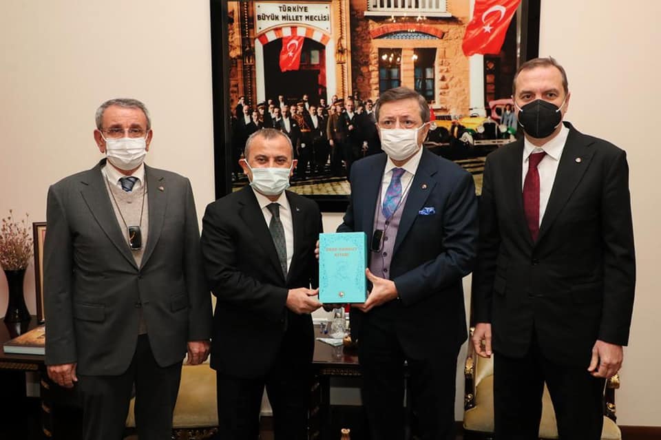 TOBB Başkanı Hisarcıklıoğlu, Vali Sonel’i Ziyaret Etti vali 5