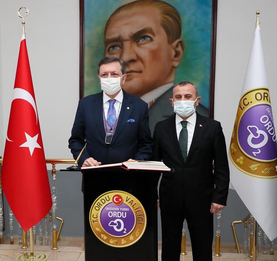 TOBB Başkanı Hisarcıklıoğlu, Vali Sonel’i Ziyaret Etti vali2 4