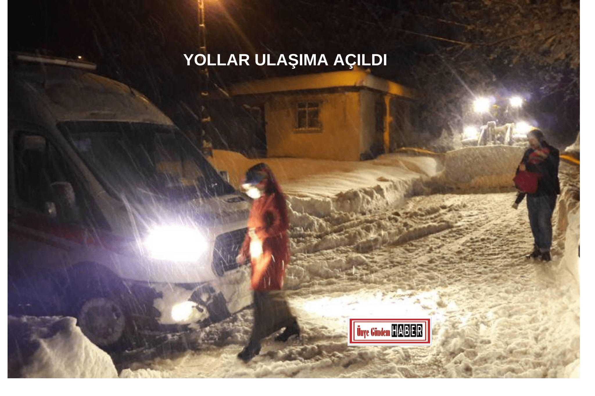 Ordu’nun yüksek rakımlı bölgelerinde yoğun kar yağışı etkili olurken bazı