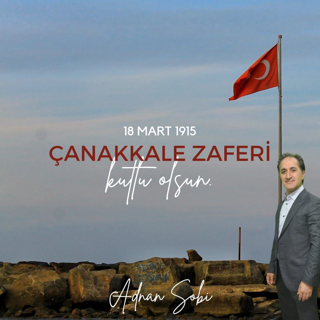 Ünye Turizm İşletmecileri Derneği Başkanı Adnan Sobi 18 Mart Çanakkale