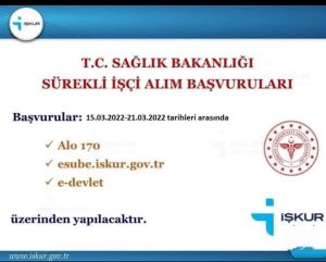 SAĞLIK BAKANLIĞI ORDU'YA PERSONEL ALIMI YAPACAK SAGLIK