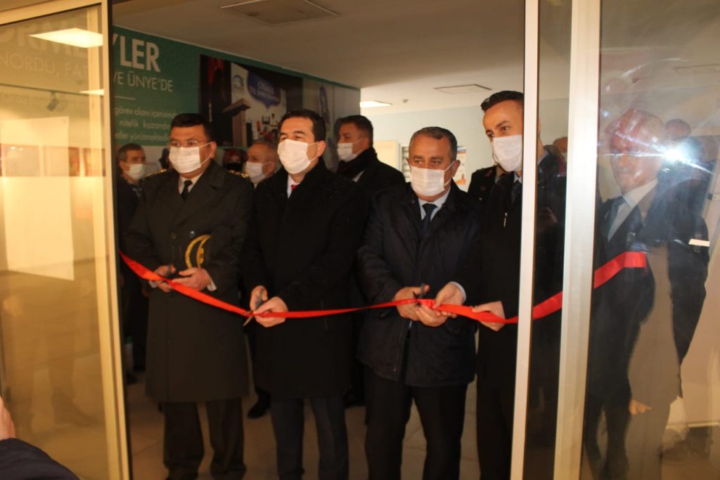 ÜNYE'DE ŞEHİTLERİ ANMA TÖRENİ TO1