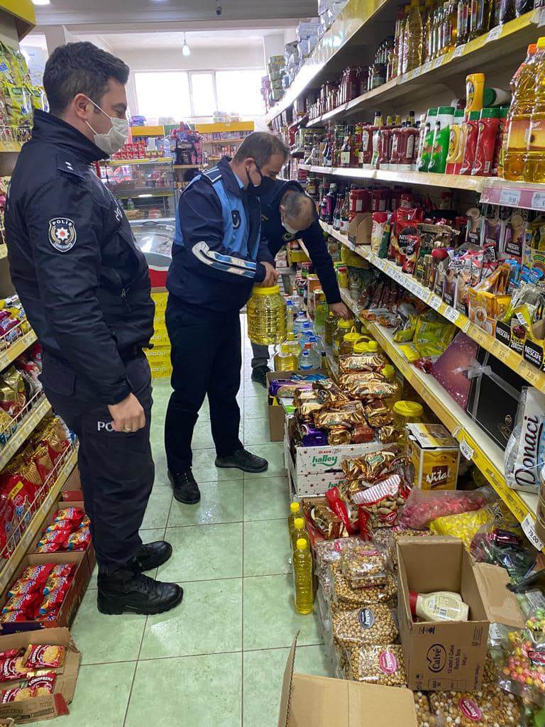 BÜYÜKŞEHİR ZABITASI YAĞ DENETİMİNDE ZABIT1