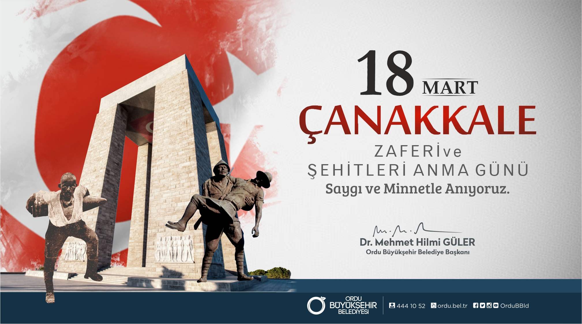 BAŞKAN GÜLER: “BU ZAFER MİLLETİMİZİN ŞANLI TARİH SAYFALARINA ALTIN HARFLERLE