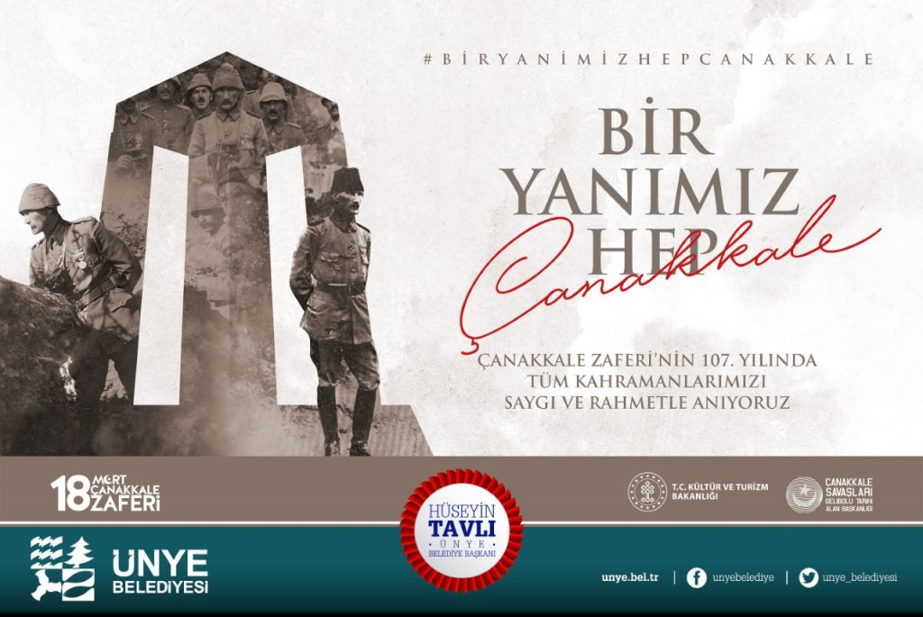 BAŞKAN TAVLI, “ÇANAKKALE ZAFERİ BİR DESTAN ABİDESİDİR” canakkale