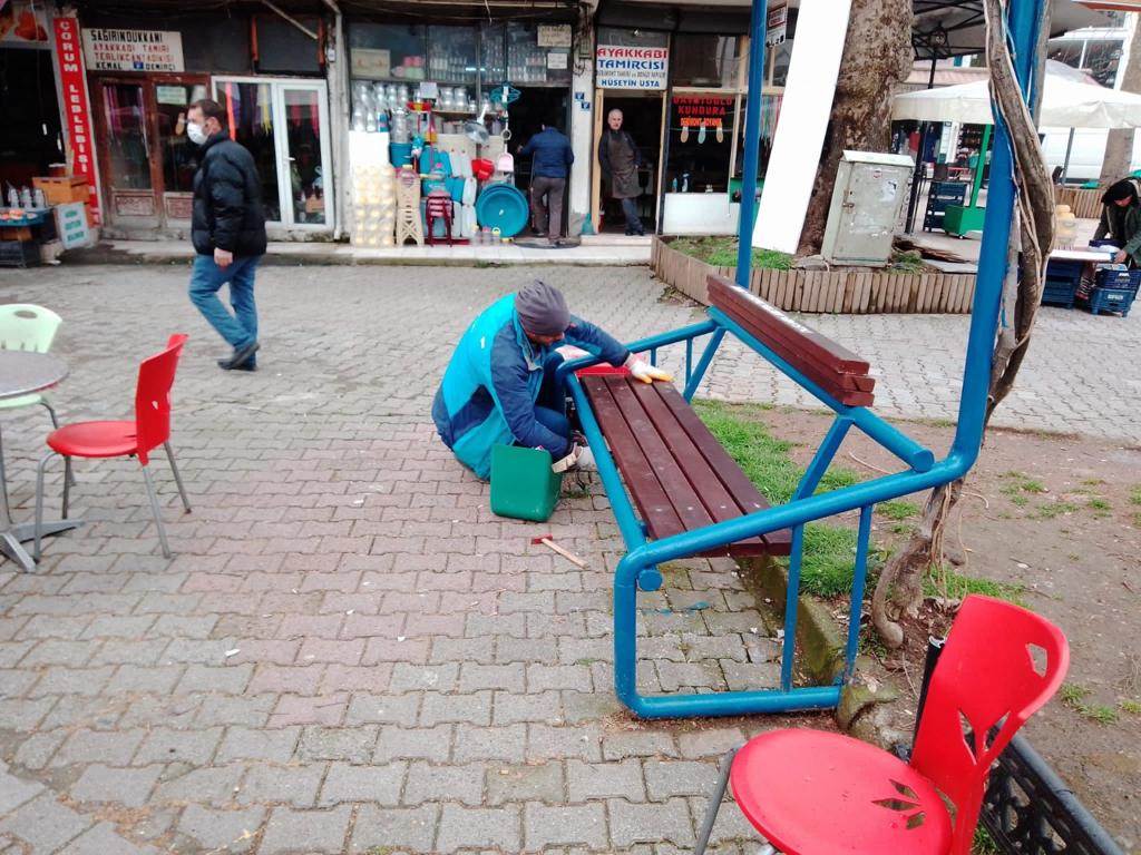 KENT ESTETİĞİNİN KORUNMASI İÇİN HER DAİM İŞ BAŞINDALAR is3