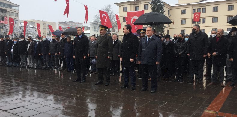 ÜNYE'DE ŞEHİTLERİ ANMA TÖRENİ toren