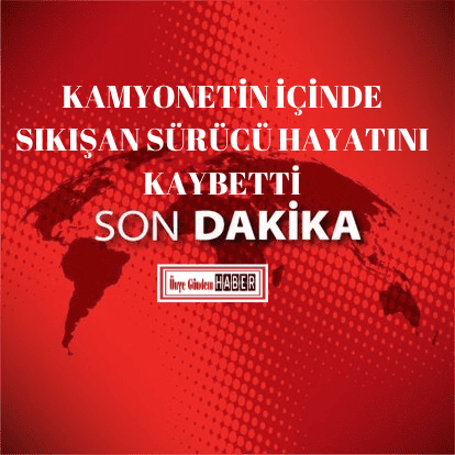 Kamyonun içerisinde sıkışan sürücü hayatını kaybetti. BASKOY YOLUNDA HEYELAN 5