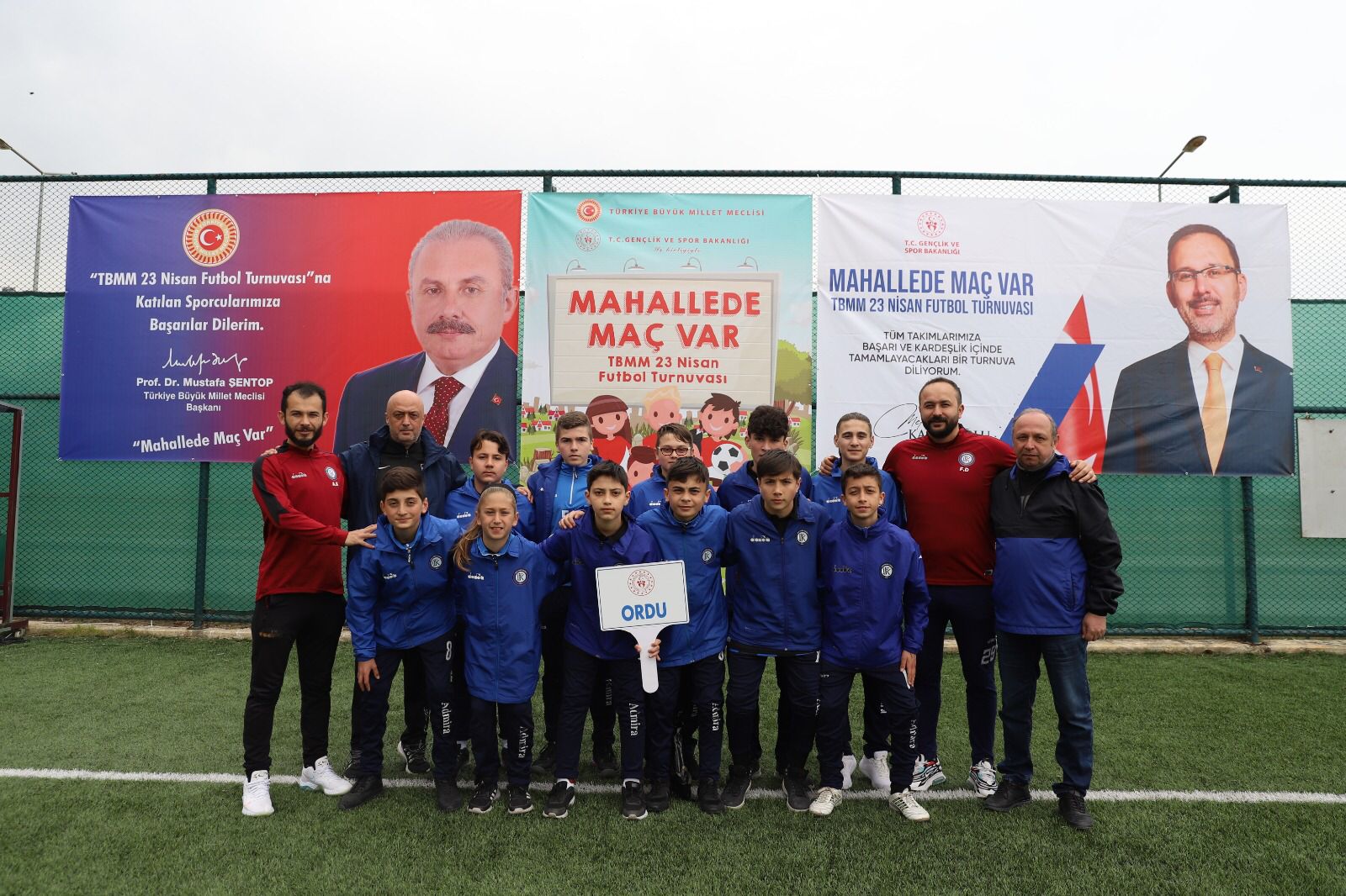 Ünye Futbol Kulübü “TBMM 23 Nisan Futbol Turnuvası Mahallede Maç
