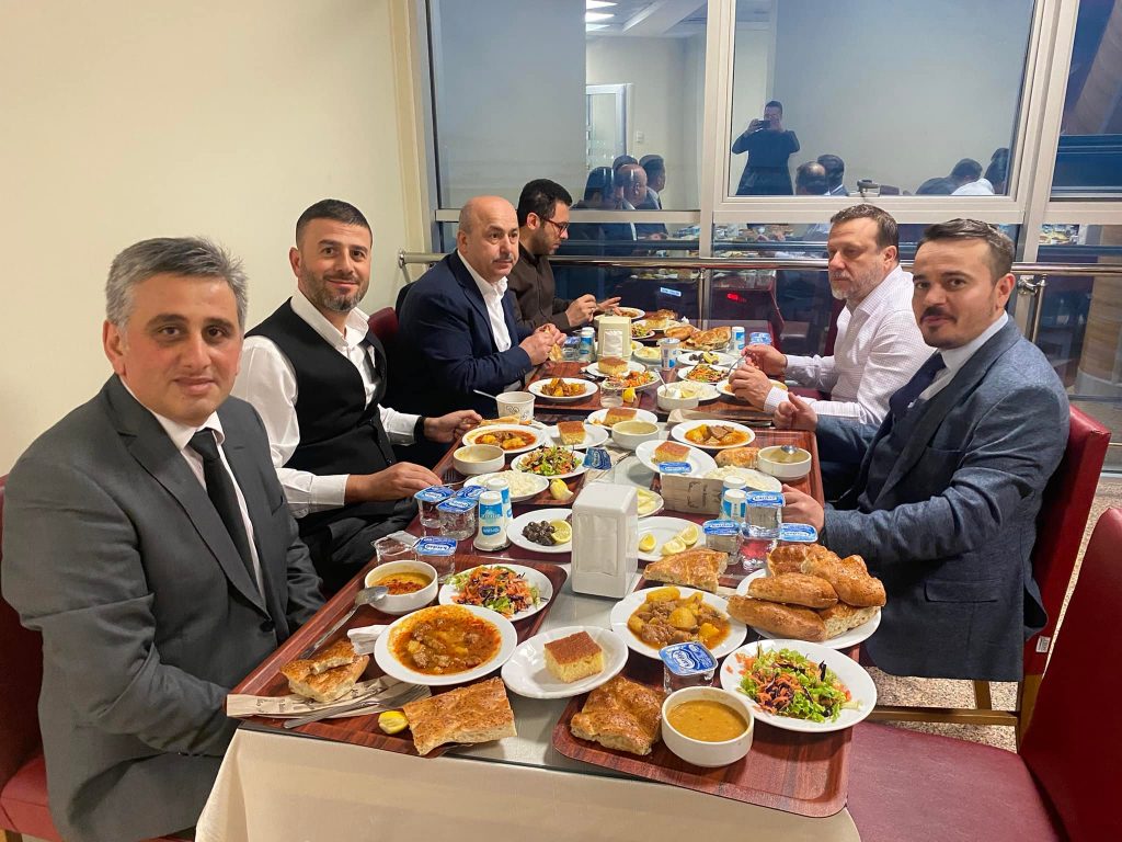 Dr. Mustafa Kasapoğlu iftarı Ünye Devlet hastanesinde yaptı. KASAP