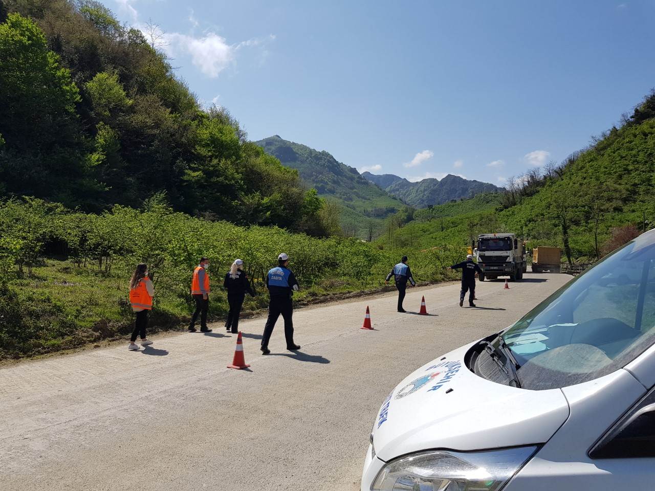 Ordu’da hafriyat ve inşaat atıklarını kaçak olarak doğal ortama bırakan