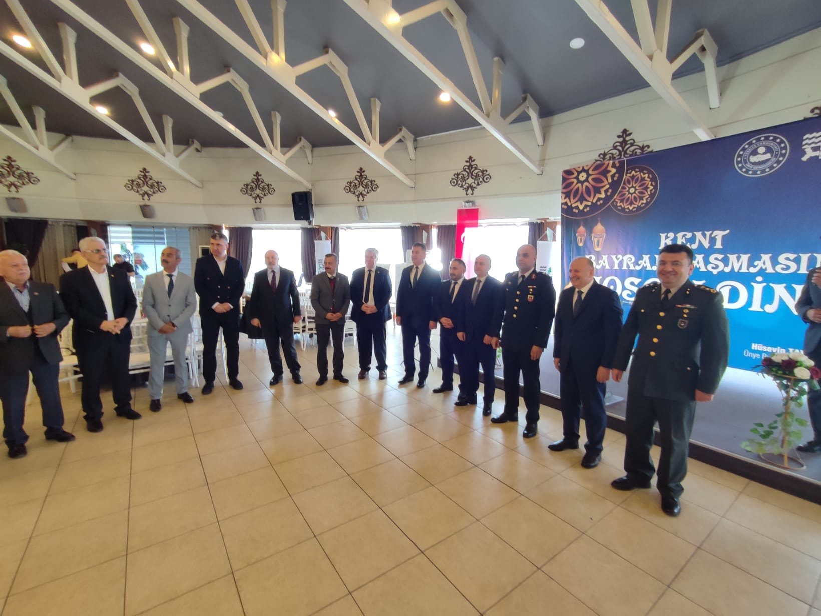 Ünye’de geleneksel olarak düzenlenen Kent Bayramlaşması Atatürk Parkı Sosyal Tesislerinde