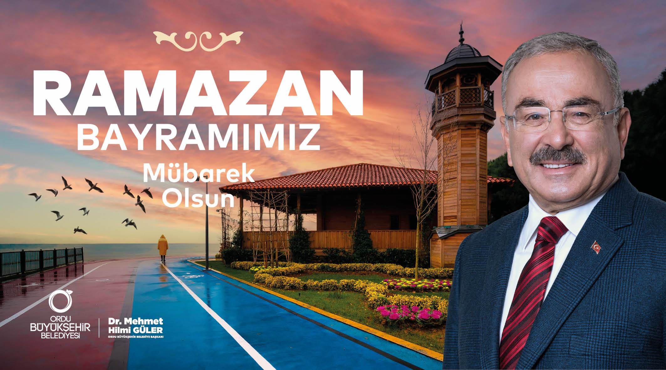 “Bir ay boyunca dayanışma ve yardımlaşmayı Ramazan Ayı’nın bereketi ile