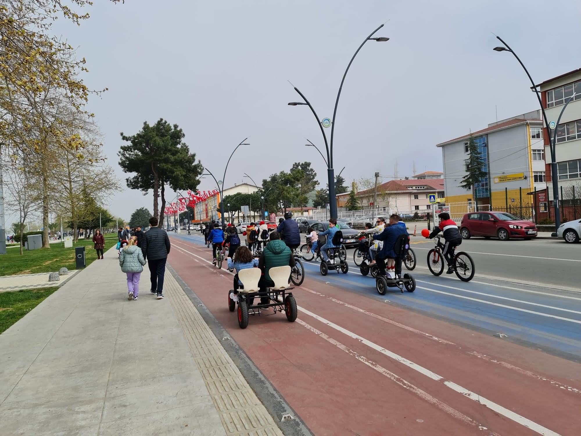 bisiklet yollarında can ve mal güvenliğinin sağlanması amacı ile ticari