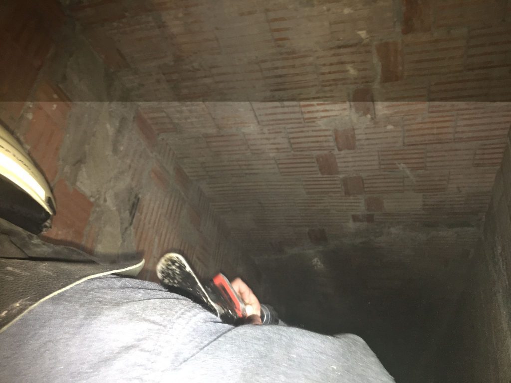 Havalandırma Boşluğunda Çıkan Yangın Korkuttu yan1