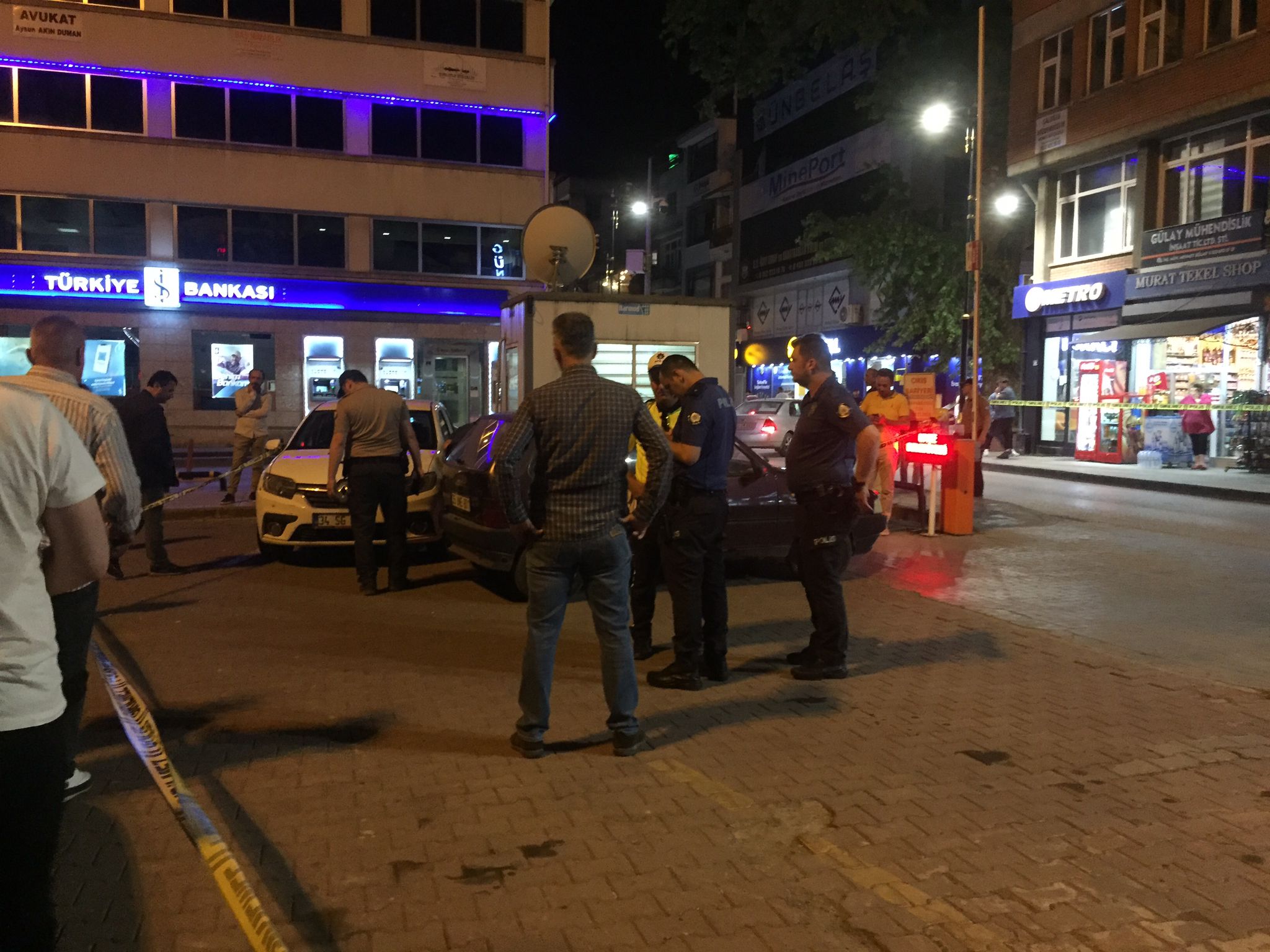 &nbsp; Ünye’de akşam saatlerinde meydana gelen olayda bir kişi yaralandı.