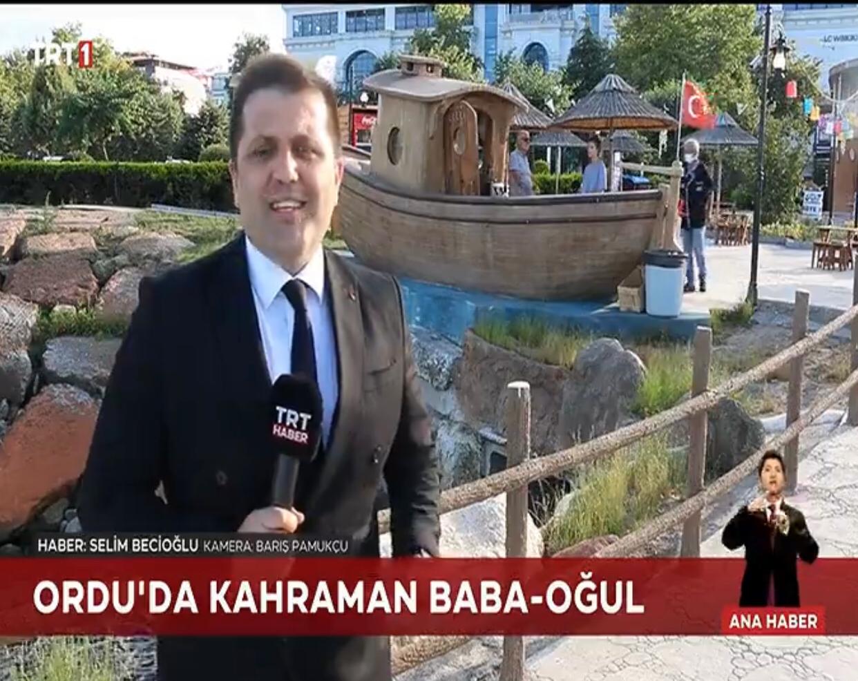 25.07.2022 tarihinde yapılan haberimiz TRT Haber'de yer buldu.
