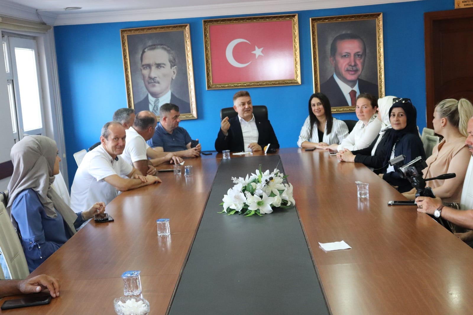 Ak Parti Ünye İlçe Başkanı Kenan Selim Argan, Kadın Kolları