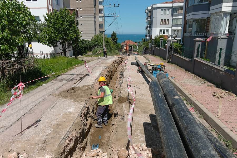 OSKİ’DEN FATSA’YA İÇME SUYU HATTI OS 1