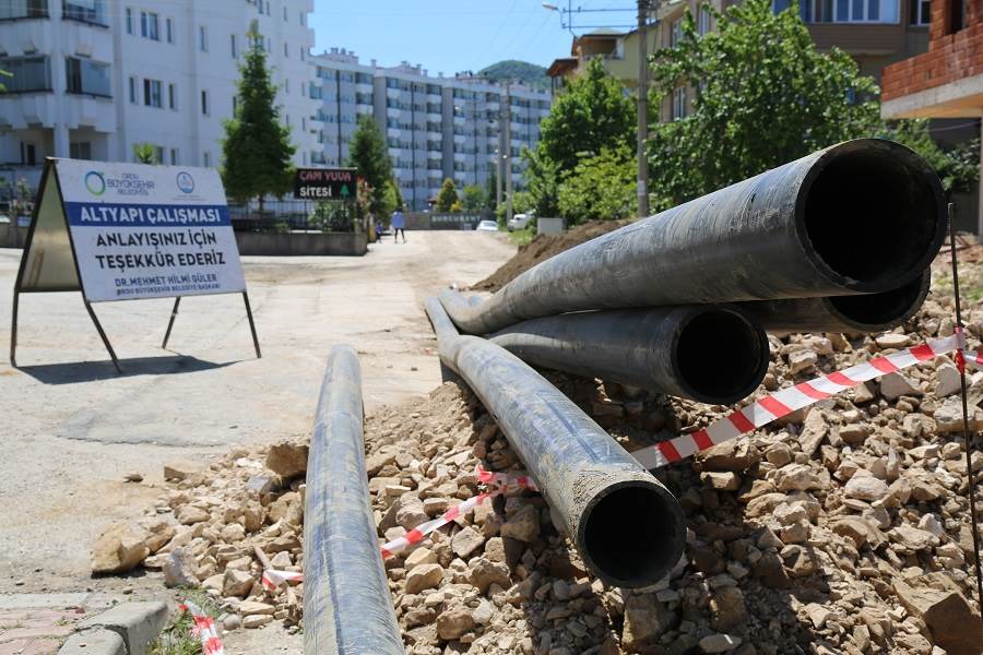 OSKİ’DEN FATSA’YA İÇME SUYU HATTI OS1 1