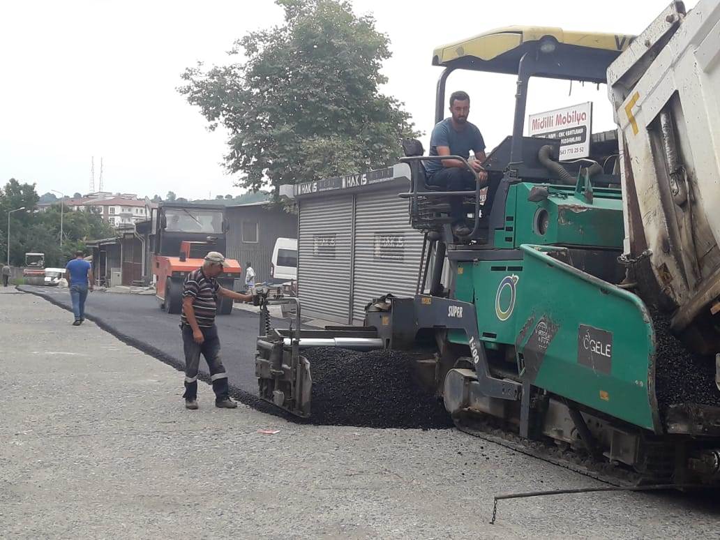 Ordu Büyükşehir Belediyesi, her gün yüzlerce araca hizmet veren Ünye