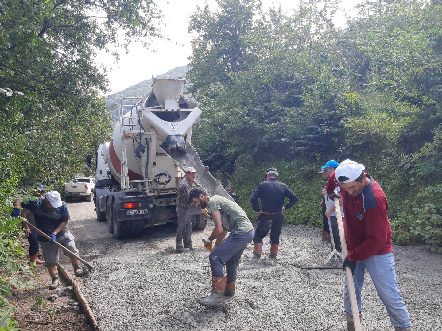 Ordu Büyükşehir Belediyesi, Korgan ilçesine bağlı Sarıaliç ve Koçcuğaz mahalle