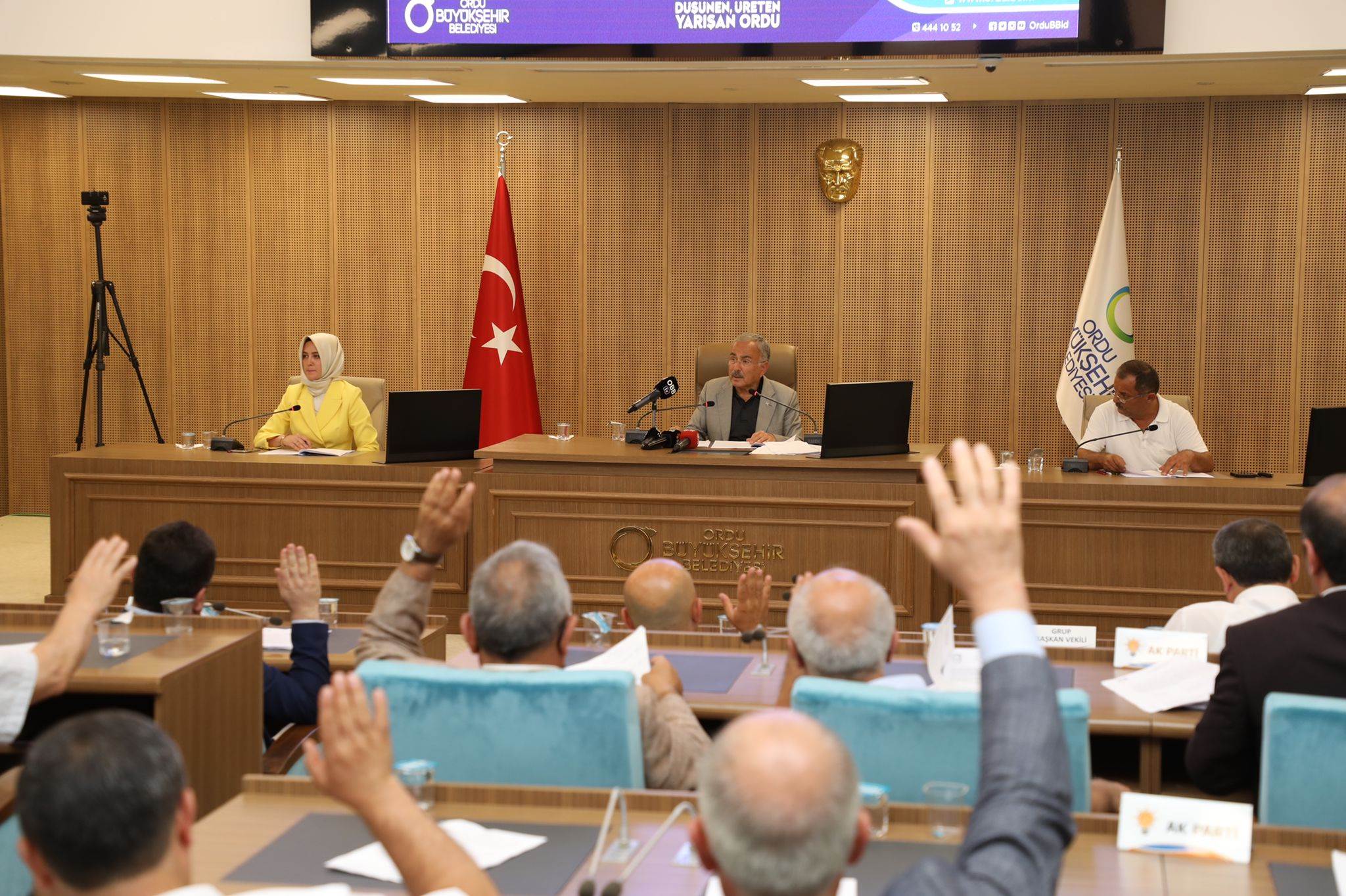 Ordu Büyükşehir Belediye Meclisi, Ağustos Ayı Olağan Toplantısı’nı gerçekleştirdi.