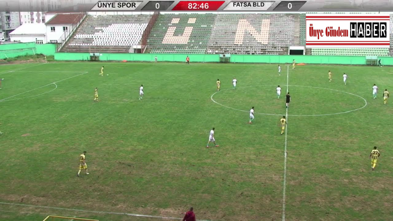 Ünye 1957 Spor çıktığı ilk hazırlık maçında Fatsa Belediyespor ile