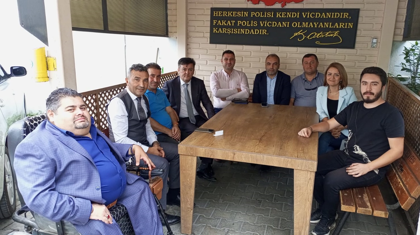 Karadeniz Radyo Televizyon ve Gazeteciler Derneği’nden Ünye İlçe Emniyet Müdürlüğüne