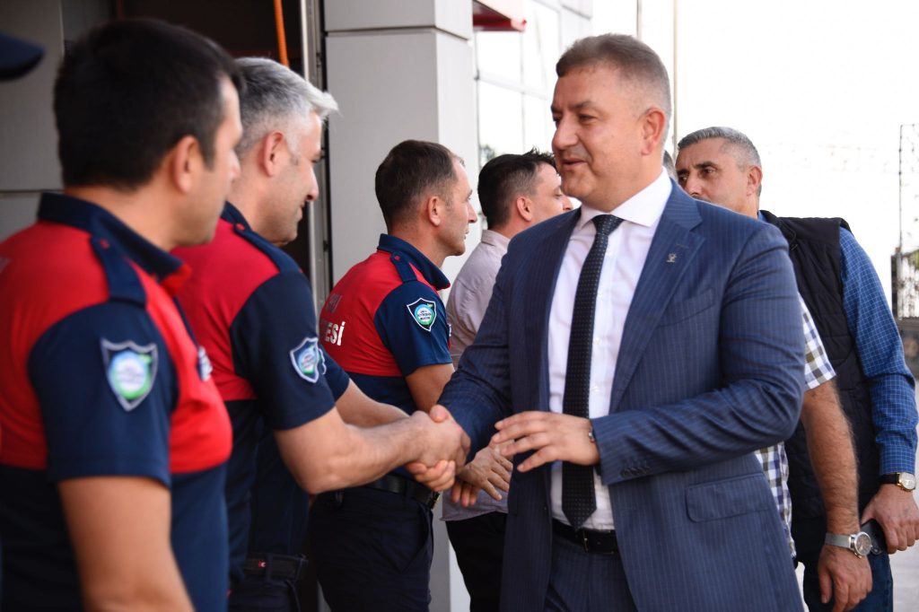 AK PARTİDEN İTFAİYE HAFTASI ZİYARETİ I3
